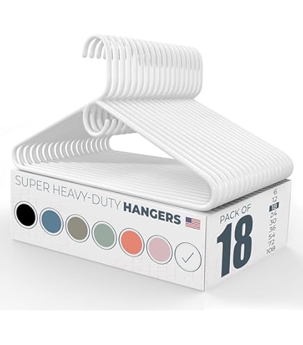 Amazon.com: Honey-Can-Do HNG-01178 Super Heavyweight Hangers, 3